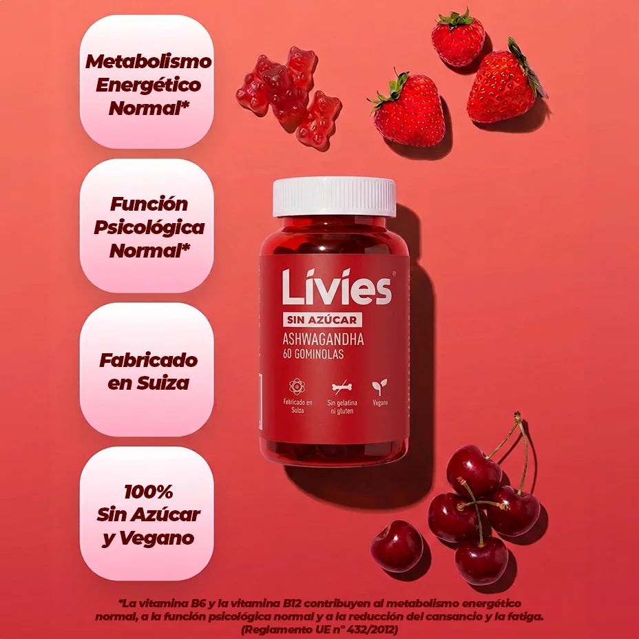 Livies Gominolas de Ashwagandha