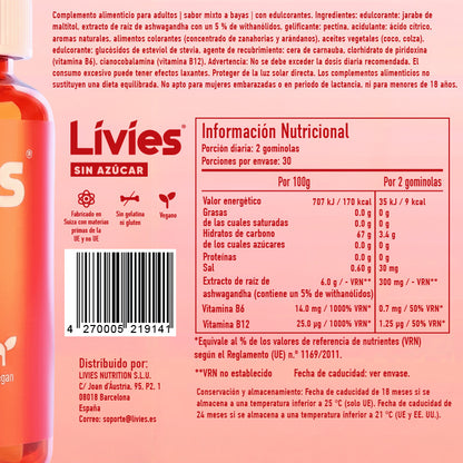 Livies Gominolas de Ashwagandha