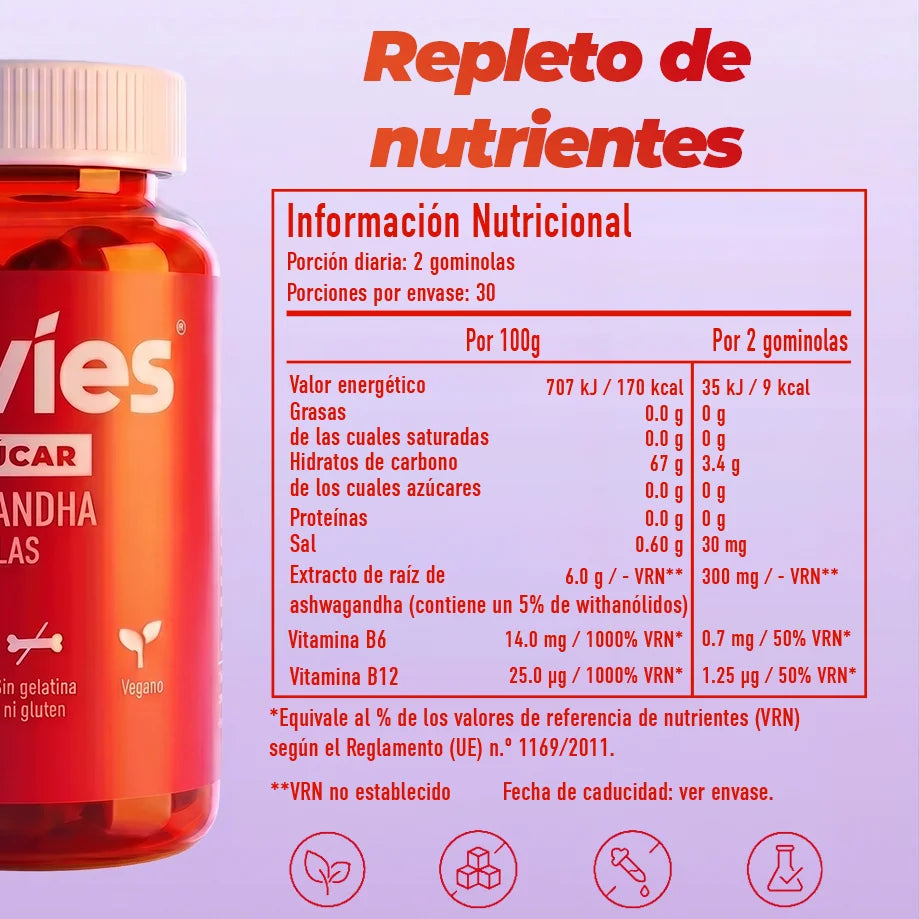 Livies Gominolas de Ashwagandha