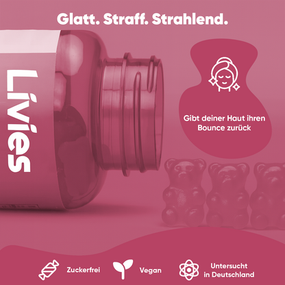 Livies Guminukai Plaukams ir Nagams